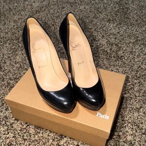 Christian Louboutin Elegant Black Heels